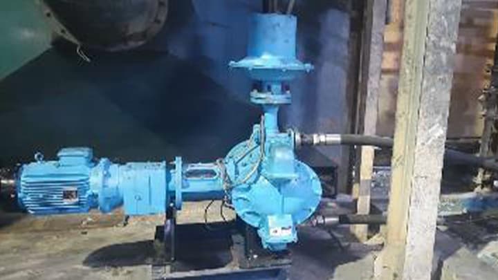After of Cognito EODD Pump Solution for Dusting Slurry Transfer