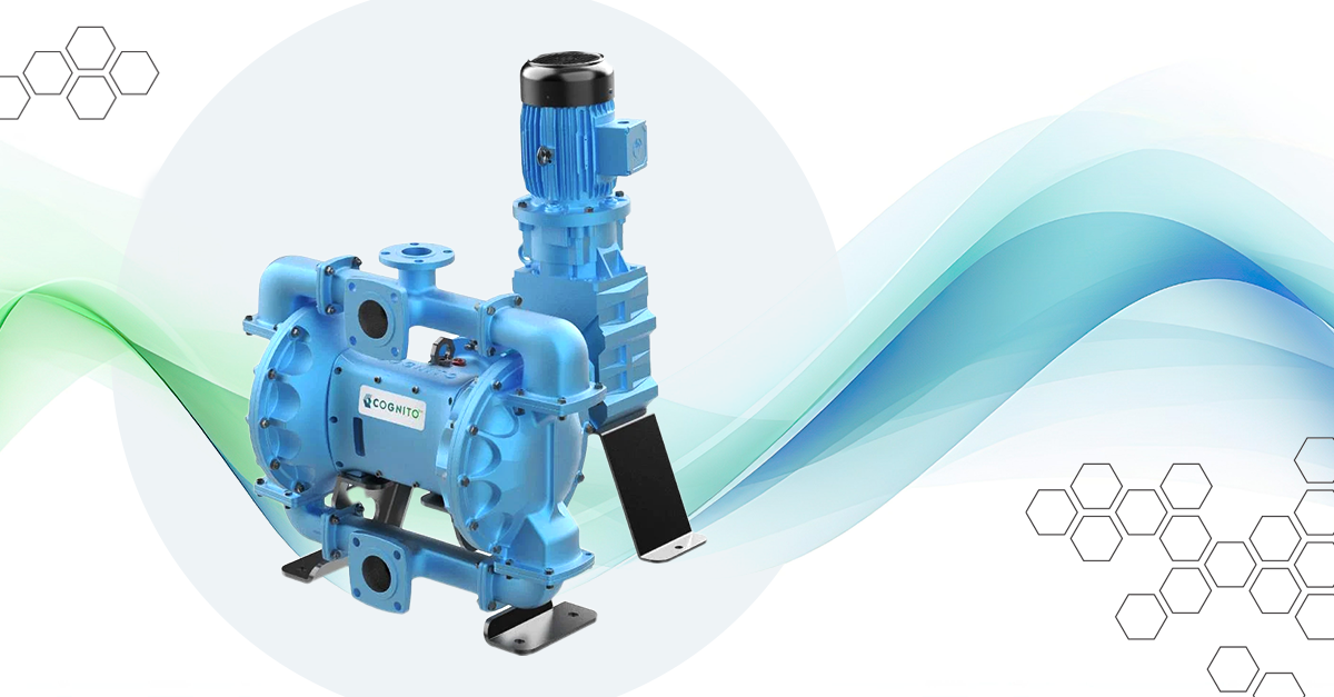 Cognito electric operated double diaphragm pump